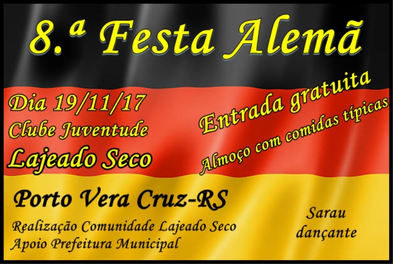 8.° Festa da Etnia Alemã